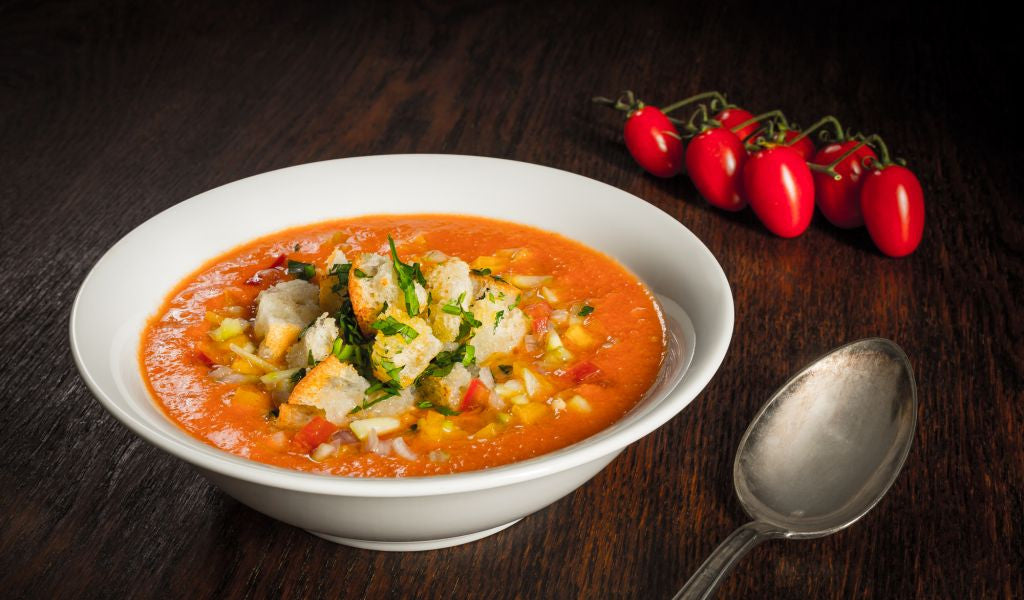 Gazpacho mit Tomatenessig